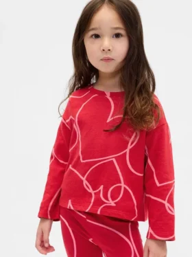 Mix & Match T-shirt met verlaagde schouders voor Baby & Peuter