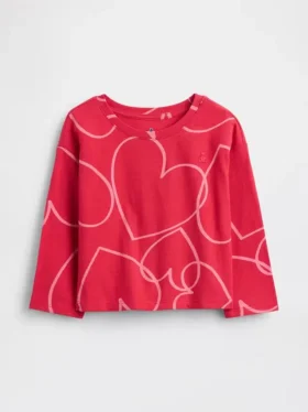 Mix & Match T-shirt met verlaagde schouders voor Baby & Peuter