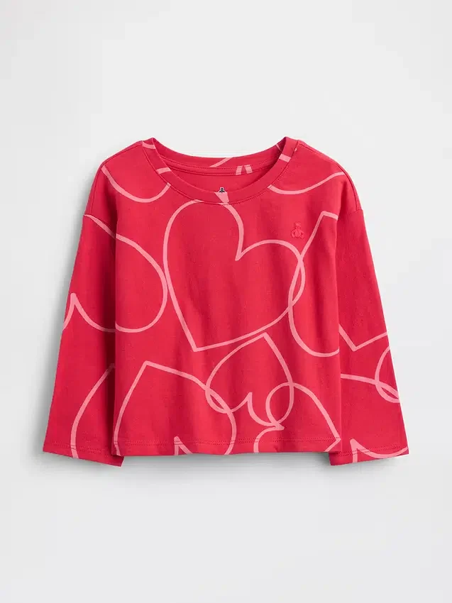 Mix & Match T-shirt met verlaagde schouders voor Baby & Peuter