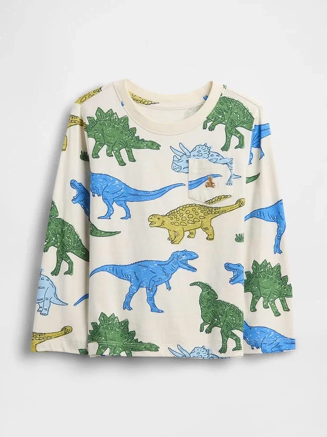Mix & Match-T-shirt met zak voor Baby & Peuter
