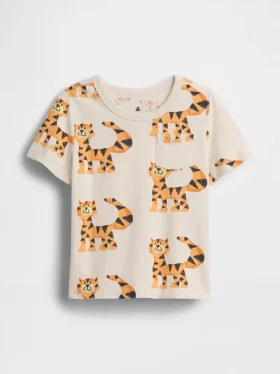 Mix & Match-T-shirt met zak voor Baby & Peuter