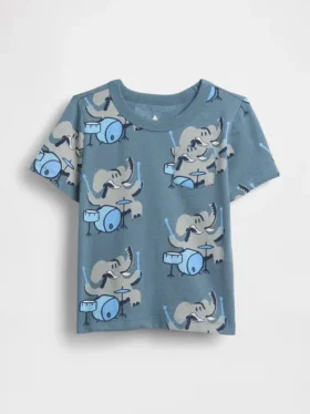 Mix & Match-T-shirt met zak voor Baby & Peuter