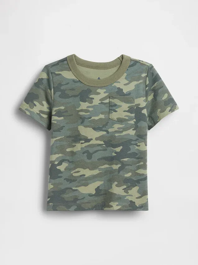 Mix & Match-T-shirt met zak voor Baby & Peuter