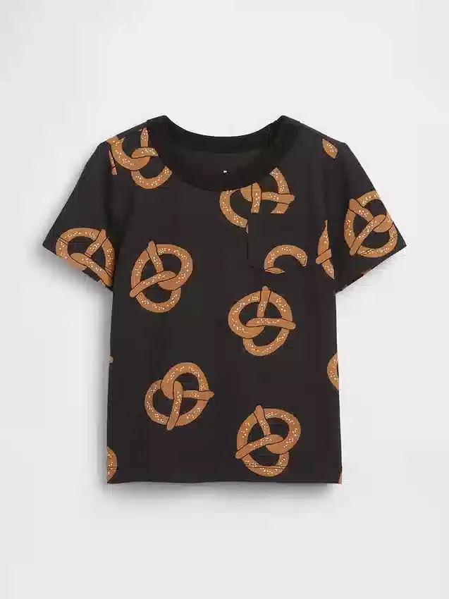 Mix & Match-T-shirt met zak voor Baby & Peuter
