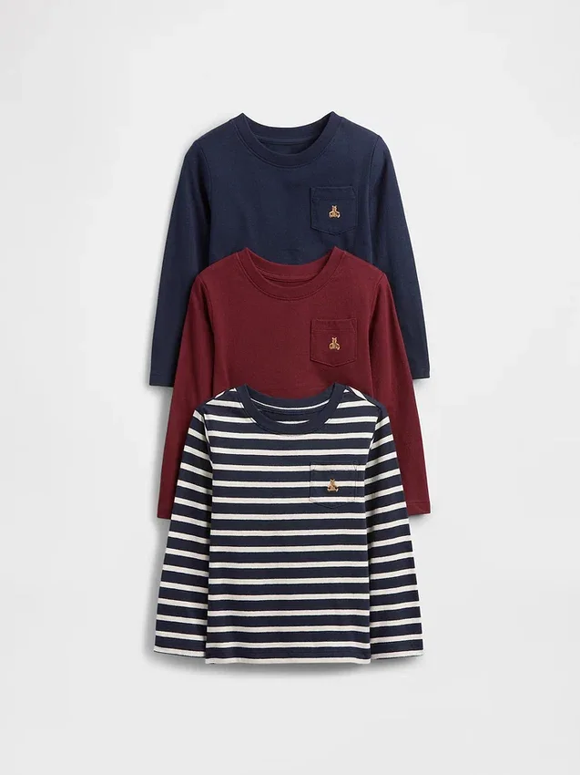 Mix & Match-T-shirt met zak voor Baby & Peuter