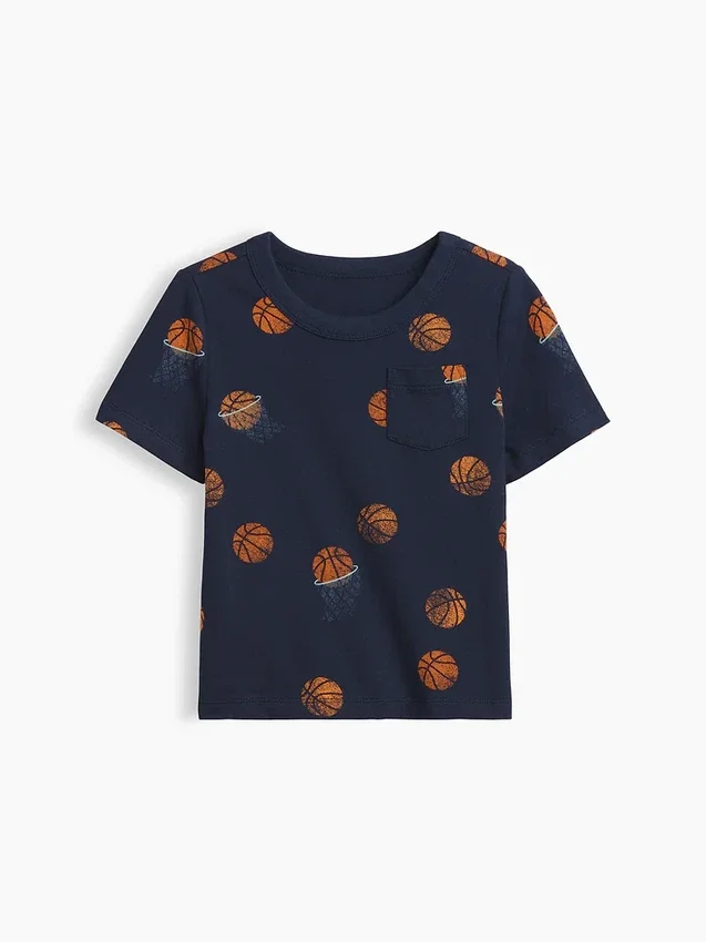 Mix & Match-T-shirt met zak voor Baby & Peuter