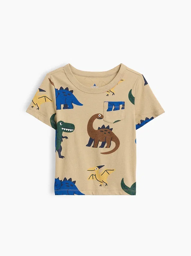 Mix & Match-T-shirt met zak voor Baby & Peuter