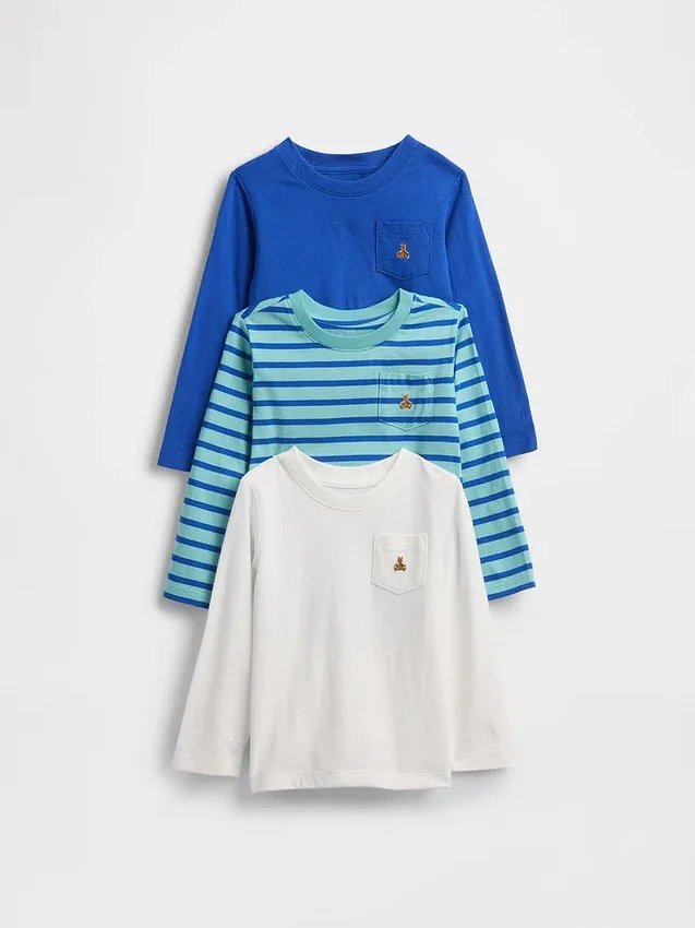 Mix & Match-T-shirt met zak voor Baby & Peuter