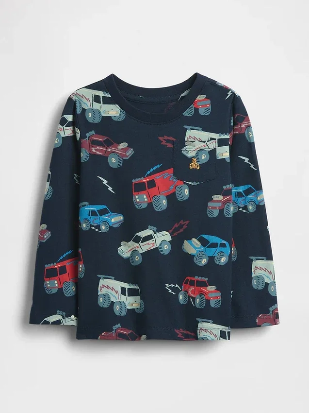 Mix & Match-T-shirt met zak voor Baby & Peuter