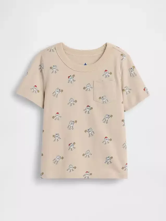 Mix & Match-T-shirt met zak voor Baby & Peuter
