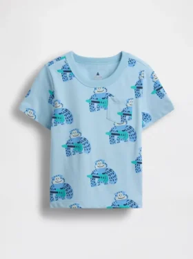 Mix & Match-T-shirt met zak voor Baby & Peuter