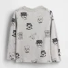 Mix & Match-T-shirt met zak voor Baby & Peuter