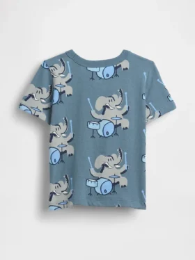 Mix & Match-T-shirt met zak voor Baby & Peuter