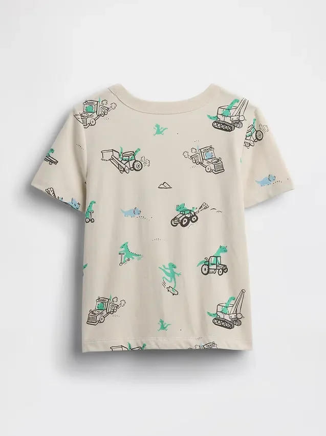 Mix & Match-T-shirt met zak voor Baby & Peuter