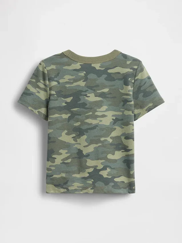 Mix & Match-T-shirt met zak voor Baby & Peuter