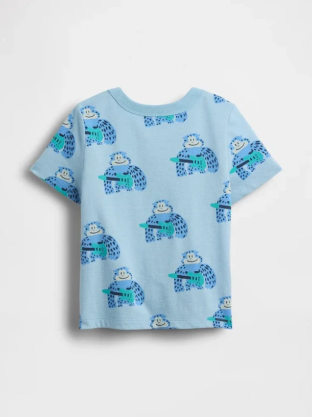 Mix & Match-T-shirt met zak voor Baby & Peuter