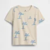 Mix & match T-shirt met zakje en print voor Baby & Peuter