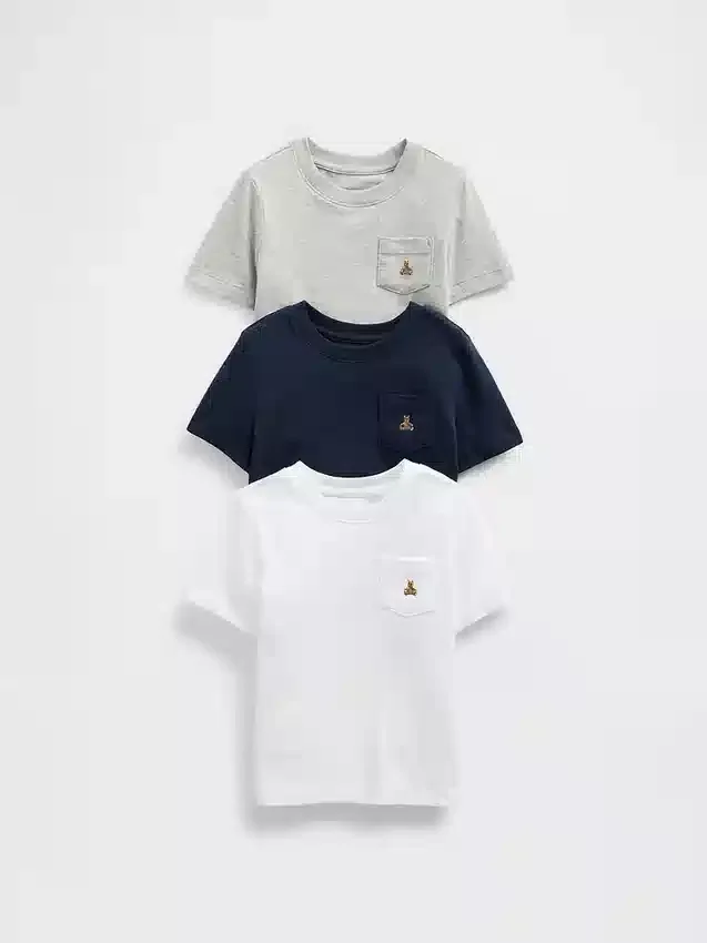 Mix & Match T-shirt voor Baby & Peuter (3-pack)