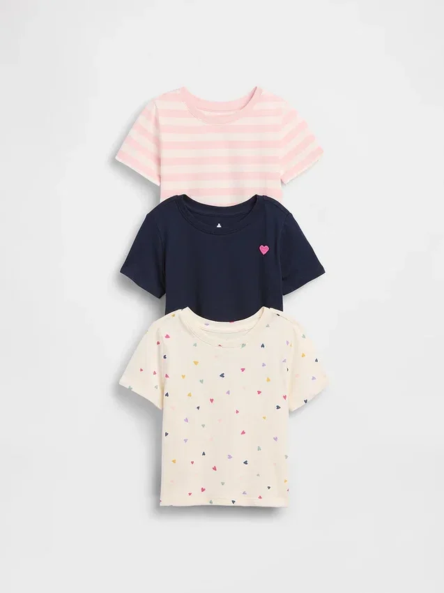 Mix & Match T-shirts voor Baby & Peuter (3-pack)