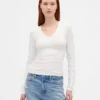 Modern geribd T-shirt