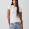 Modern geribd T-shirt
