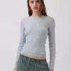 Modern geribd T-shirt