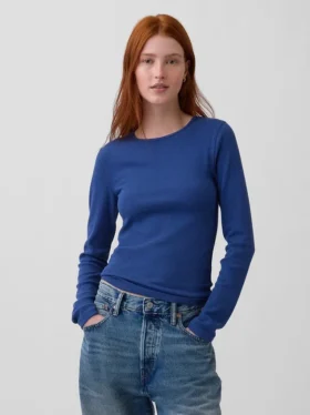 Modern geribd T-shirt