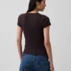 Modern geribd T-shirt