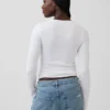 Modern geribd T-shirt