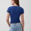Modern geribd T-shirt