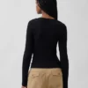 Modern geribd T-shirt