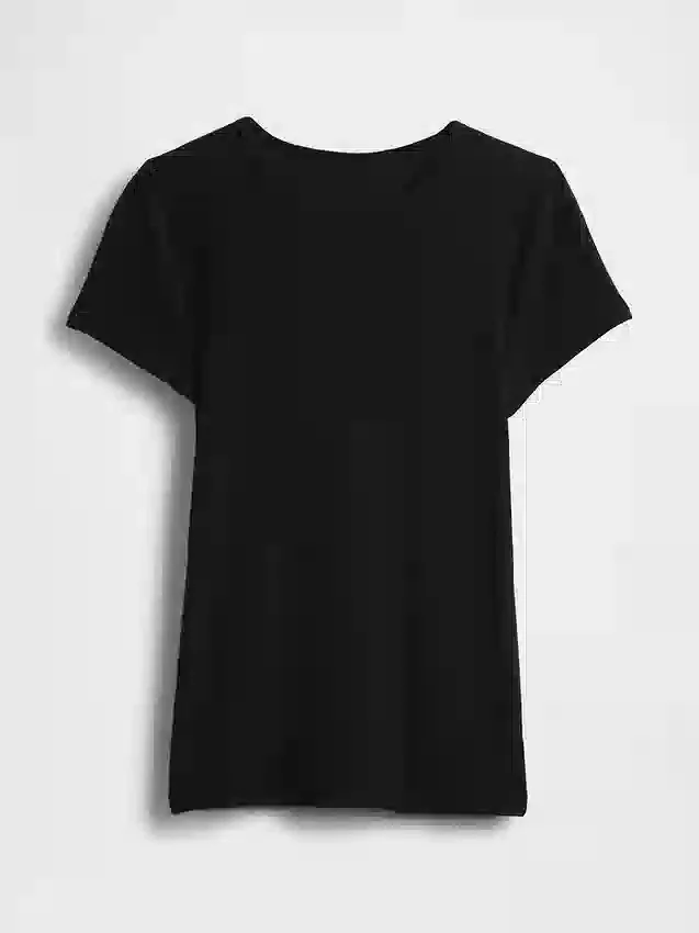 Modern geribd T-shirt