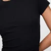 Modern geribd T-shirt