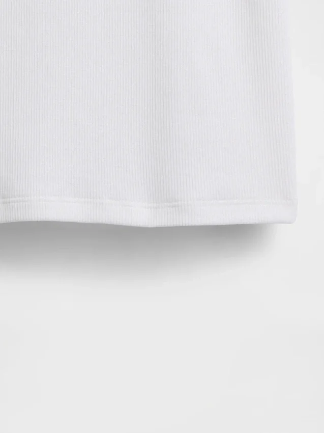 Modern geribd T-shirt