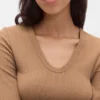 Modern geribd T-shirt