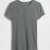 Modern geribd T-shirt