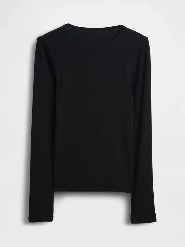 Modern geribd T-shirt