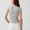 Modern geribd T-shirt