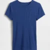 Modern geribd T-shirt