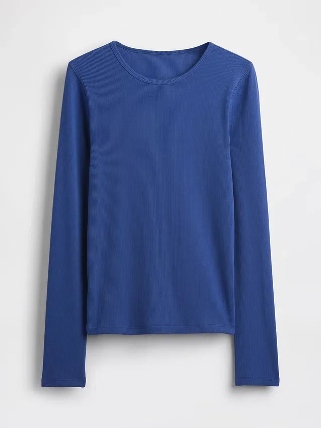 Modern geribd T-shirt