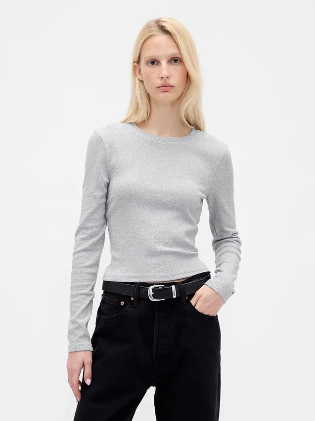 Modern kort T-shirt
