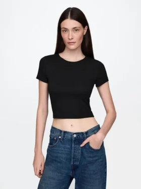 Modern kort T-shirt