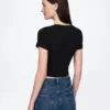 Modern kort T-shirt