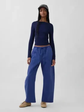 Modern T-shirt met boothals