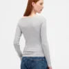 Modern T-shirt met boothals