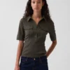Modern T-shirt met mouwen tot aan de elleboog