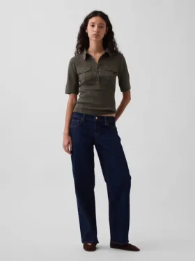 Modern T-shirt met mouwen tot aan de elleboog