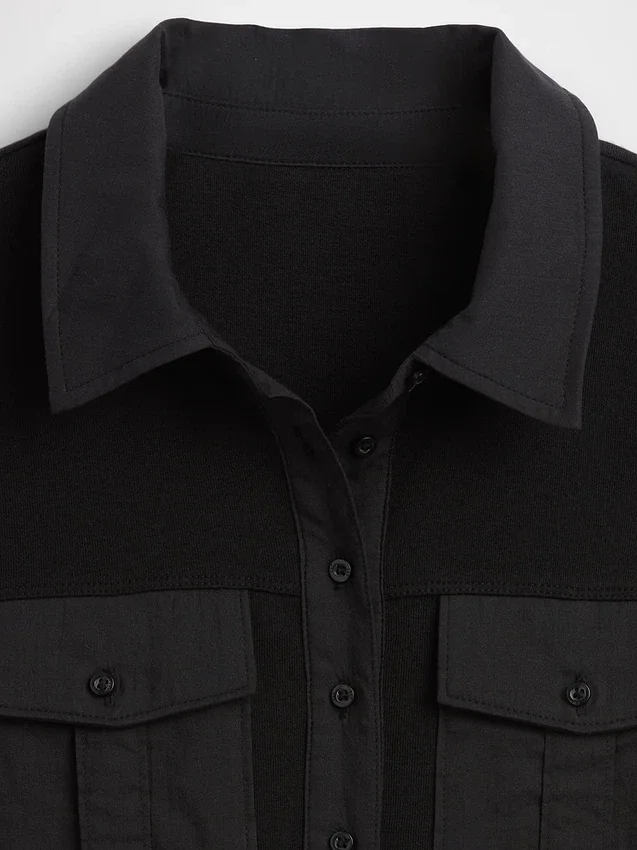 Modern T-shirt met mouwen tot aan de elleboog