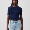 Modern T-shirt met ronde hals