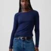 Modern T-shirt met ronde hals